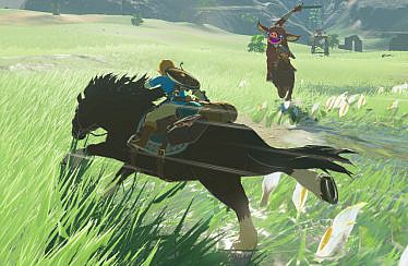 ¿Epona en The Legend of Zelda: Breath of The Wild?
